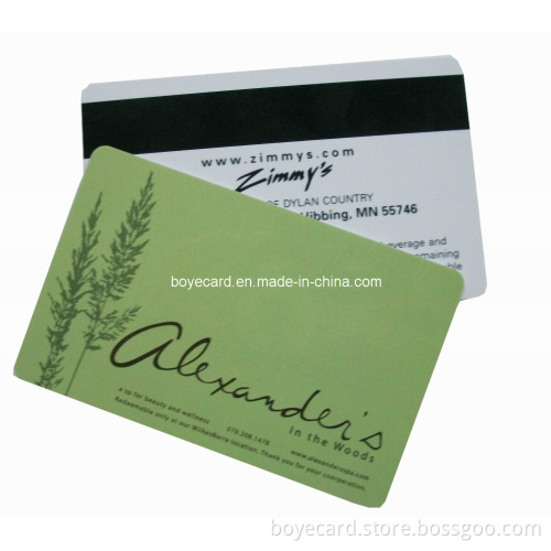 Classic Selection PVC Magnetic Strip Card